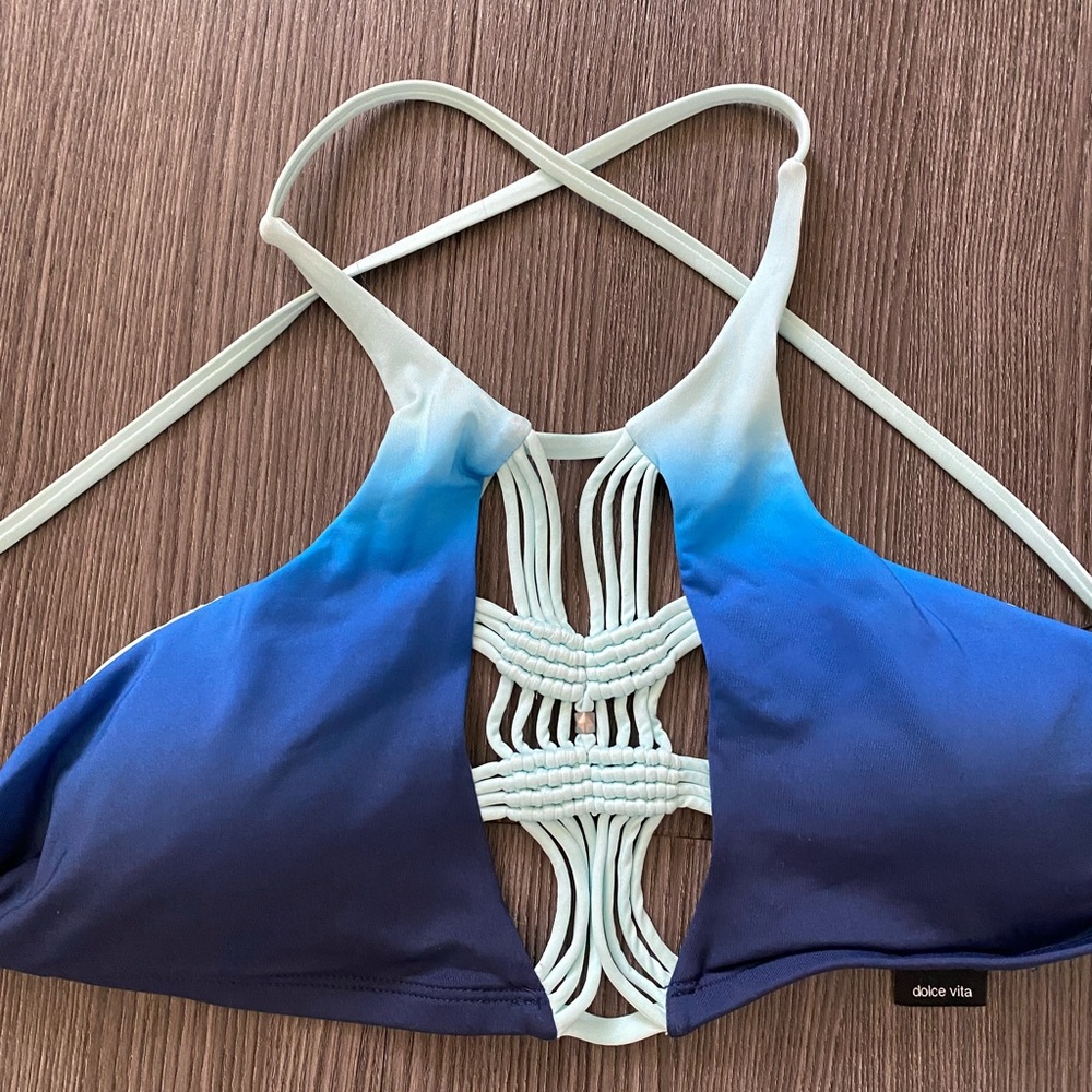 Dolce Vita ombre Bikini top NWT S